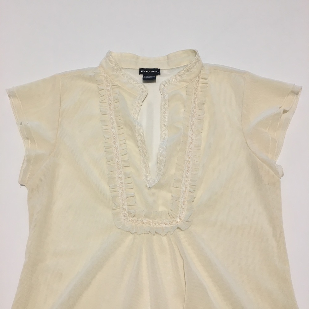 Romantic Sheer Top